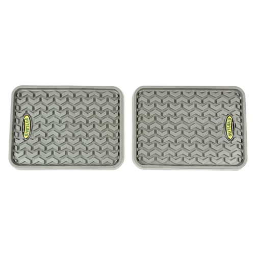 398495001 Outland Gray Universal Rear Floor Liner Pair Fullsize Truck & SUV's