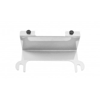 Steinjager Jeep Accessories and Suspension Parts: Cloud White License Plate Relocation Bracket for J
