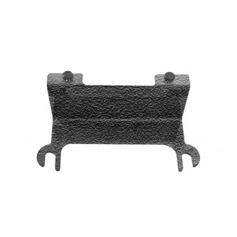 Steinjager Jeep Accessories and Suspension Parts: Textured Black License Plate Relocation Bracket fo