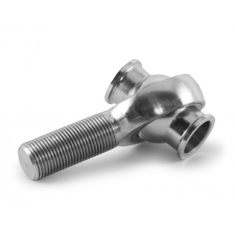 MXTTL-12, Bearings, Spherical Rod End, Male, 3/4-16 LH, Chrome Moly Housing, PTFE Race 0.751 Bore 1.893 Wide Trunion Ball 