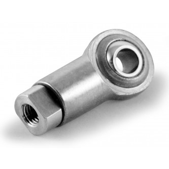 MSFT-8, Bearings, Spherical Rod End, Female, 1/2-20 RH, Steel Housing, Steel Race Patented Spinning Barrel  