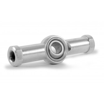 MCR-4, Bearings, Spherical Rod End, Female, 1/4-28 RH, Steel Housing, Bronze Race Output End has Left Hand Threads  