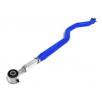 Premium Front Track Bar to fit the Jeep Grand Cherokee WJ. Double Adjustable, Poly/Poly, 4130 Chrome Moly. Fits 4 to 6 inch lifts. Southwest Blue. Made in the USA. 