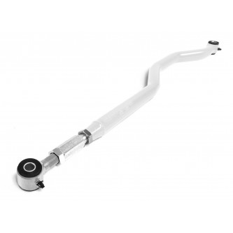 Premium Front Track Bar to fit the Jeep Grand Cherokee WJ. Double Adjustable, Poly/Poly, 4130 Chrome Moly. Fits 4 to 6 inch lifts. Cloud White. Made in the USA. 