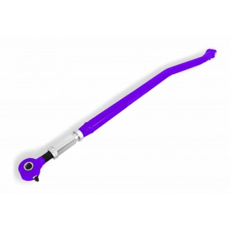 Rear Premium Panhard Bar for the Jeep TJ Wrangler, double adjustable. 4130 Chrome Moly Tubing. Fits 3-6 inch lifts.  Sinbad Purple.  Made in the USA.
