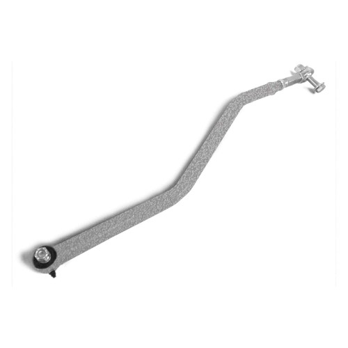 Track Bar to fit the Jeep Cherokee XJ, 1984-2001. Double Adjustable. Chrome Moly. Fits 3-6 inch lifts.  Gray Hammertone.  Made in the USA.