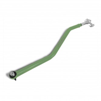 Track Bar to fit the Jeep Cherokee XJ, 1984-2001. Double Adjustable. DOM. Fits 3-6 inch lifts.  Locas Green.  Made in the USA.