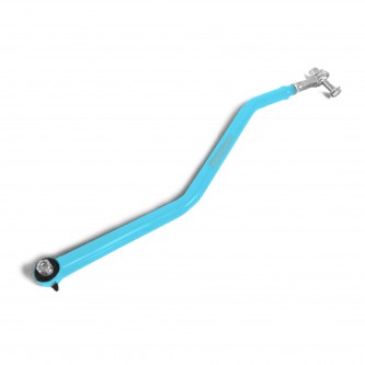 Front Playboy Blue DOM Adjustable Track Bar for Jeep Wrangler TJ 1997-2006 with 3