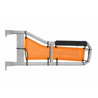 Jeep Wrangler YJ 1987-1995, Tube Door Cover Kit, Orange. Made in the USA.