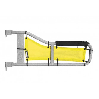 Jeep Wrangler YJ 1987-1995, Tube Door Cover Kit, Lemon Yellow. Made in the USA.