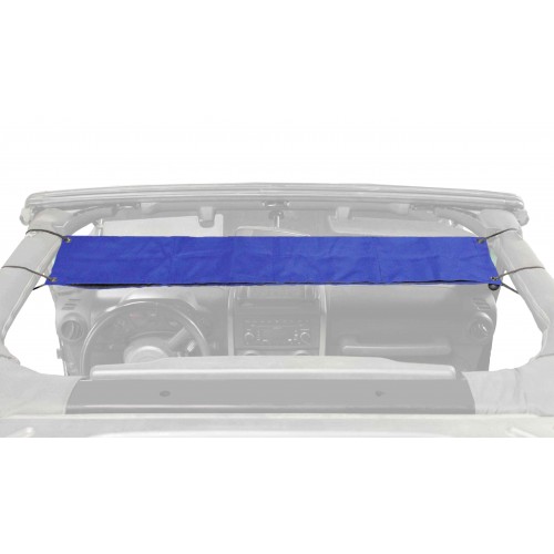 Overhead Pocket kit to fit Jeep JK Wrangler 2007-2018. Royal Blue. Made in the USA.