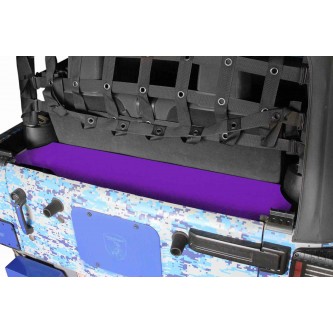 Rear Storage Box to fit Jeep 2 door JK 2007-2018. Sinbad Purple Powder Coated. Made in the USA.