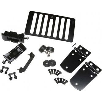 Hood Kit Black Powder Coated Stainless Jeep Wrangler TJ 1998-2006 50504