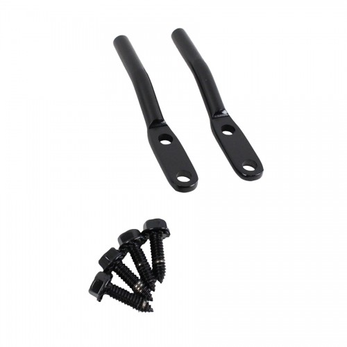 Kentrol Door Strap Pins (pair) in Black Stainless Steel for 1976-1995 Jeep CJ & YJ