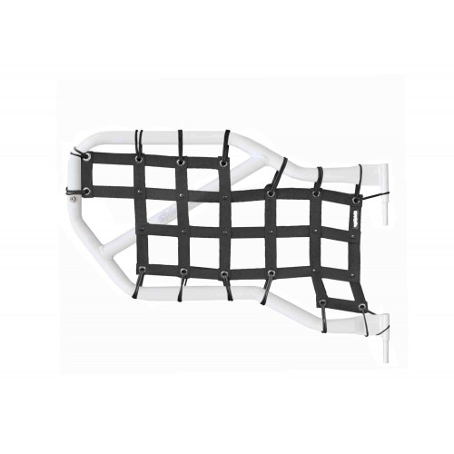 Jeep JK 2007-2018, Tube Door Cargo Net Cover Kit Rear Doors Only, Black. Made in the USA.