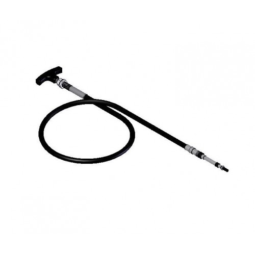 30-036-NL-GV-3, Cables, Push-Pull, 10-32, 36 inches Long, T-Handle Non-Locking Groove Style 3 inch Travel  