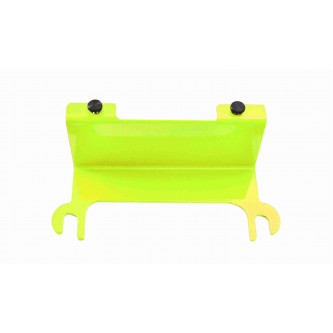 Steinjager Jeep Accessories and Suspension Parts: Gecko Green License Plate Relocation Bracket for J