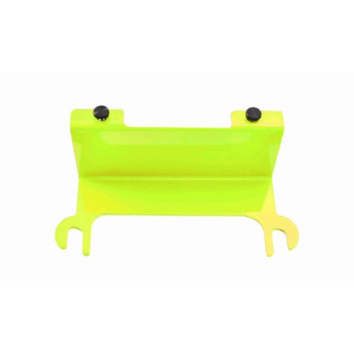 Steinjager Jeep Accessories and Suspension Parts: Gecko Green License Plate Relocation Bracket for J