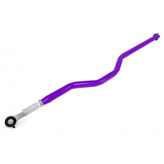 Jeep JK 2007-2018, Right Hand Drive Only, Premium Panhard Bar, Double Adjustable (Rear).  Fits stock to 6 inch lifts.  Poly/Poly.  Sinbad Purple.  Made in the USA.