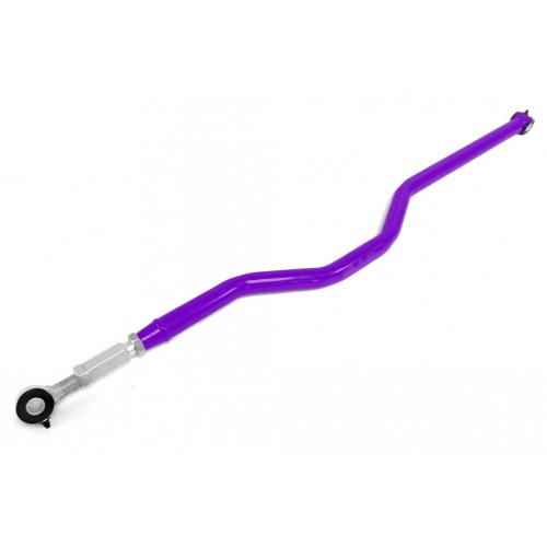 Jeep JK 2007-2018, Right Hand Drive Only, Premium Panhard Bar, Double Adjustable (Rear).  Fits stock to 6 inch lifts.  Poly/Poly.  Sinbad Purple.  Made in the USA.