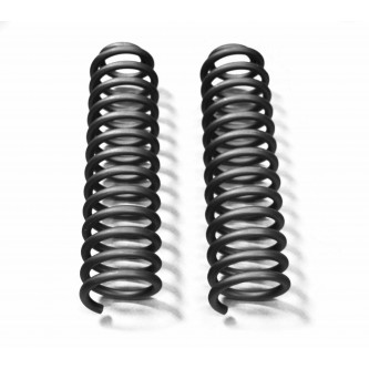 Jeep JK 2007-2018, 4.0 Inch Front Lift Springs.  Black.  Kit includes one pair of springs. Made in the USA.
