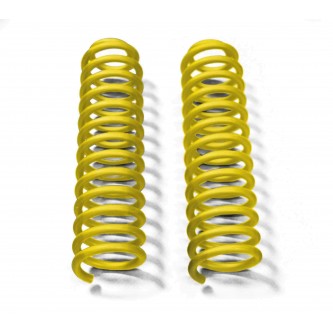 Jeep JK 2007-2018, 2.5 Inch Front Lift Springs.  Lemon Peel.  Kit includes one pair of springs. Made in the USA.
