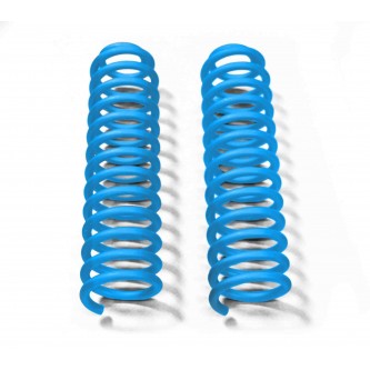 Jeep JK 2007-2018, 4.0 Inch Front Lift Springs.  Playboy Blue.  Kit includes one pair of springs. Made in the USA.