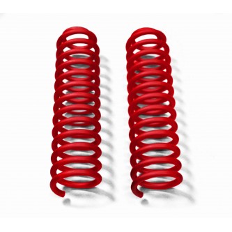Jeep JK 2007-2018, 2.5 Inch Front Lift Springs.  Red Baron.  Kit includes one pair of springs. Made in the USA.