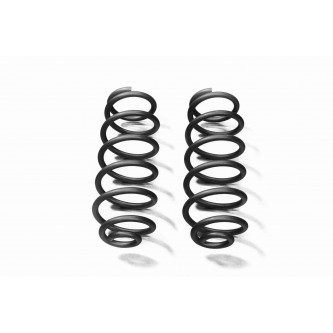 Black Rear Coil Springs For Jeep Wrangler JK 2007-2018 With 4