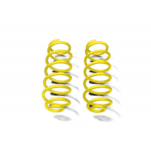 Lemon Peel Rear Coil Springs For Jeep Wrangler JK 2007-2018 With 4