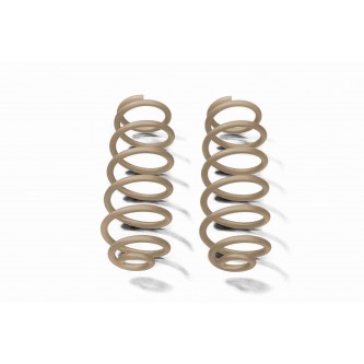 Military Beige Rear Coil Springs For Jeep Wrangler JK 2007-2018 With 4