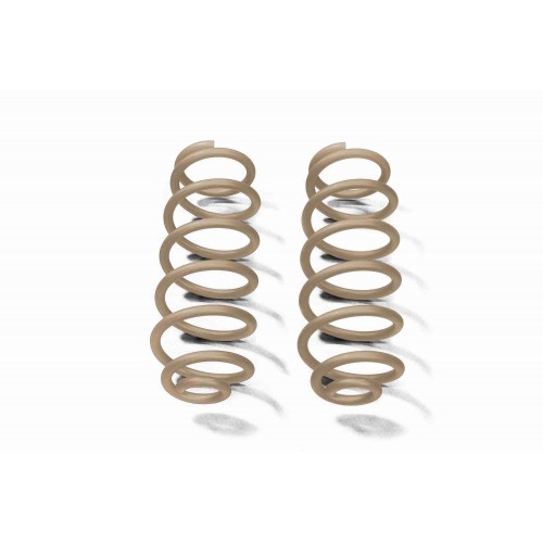 Military Beige Rear Coil Springs For Jeep Wrangler JK 2007-2018 With 4