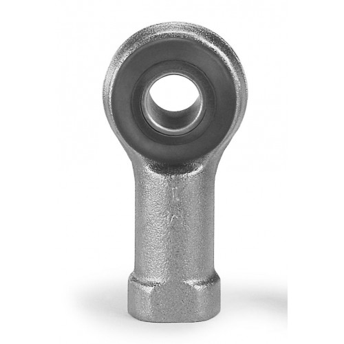 MFIR-6, Rod Ends, Isolated, Female, 3/8-24 RH, 0.380 Bore 0.980 Width 2.125 Length Rubber Bushing