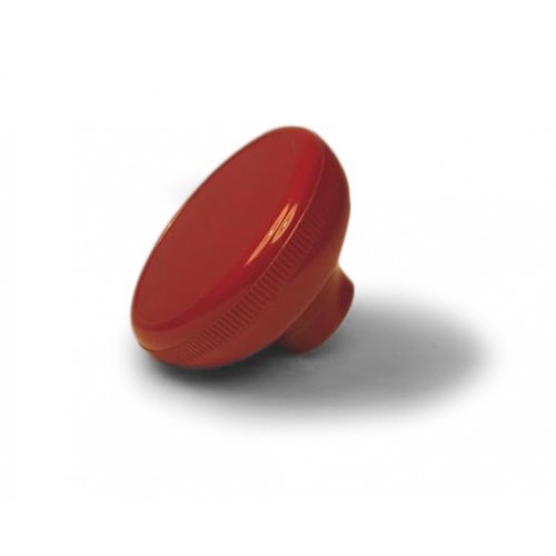 KPT-375, Knobs, Shift, for Levers and Cables, 3/8-24 RH, Round Knob, Red for PTO Push Pull Cables  