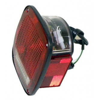 Tail Lamp Left Jeep Wrangler YJ 1987-1990 56002135 Crown