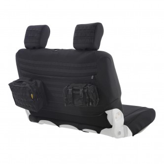 GEAR Seat Covers 07-Pres Wrangler JK 2 DR Rear Custom Fit Black Smittybilt