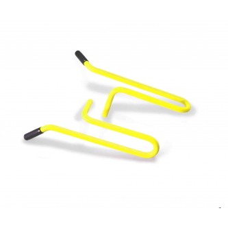 Jeep Wrangler TJ 1997-2006, Stationary Foot Rest Kit (TJ foot pegs), Lemon Peel. Made in the USA.