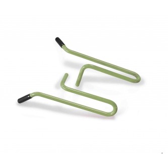 Jeep Wrangler TJ 1997-2006, Stationary Foot Rest Kit (TJ foot pegs), Locas Green. Made in the USA.