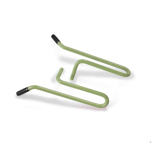 Jeep Wrangler TJ 1997-2006, Stationary Foot Rest Kit (TJ foot pegs), Locas Green. Made in the USA.
