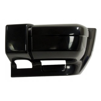 5DY01TZZAC Crown Front Bumper Cap Left (Flat Black) JEEP Cherokee 1997-2001