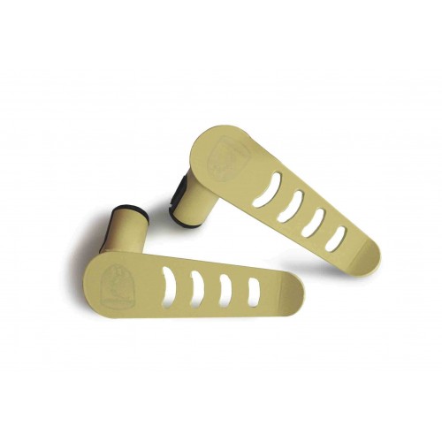 Steinjager: J0041287 Steinjager MILITARY BEIGE Tube Design Foot Peg Kit Jeep Wrangler JK 2007-2015