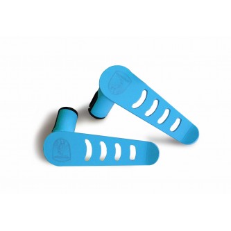 Steinjager: J0041283 Steinjager PLAYBOY BLUE Tube Design Foot Peg Kit Jeep Wrangler JK 2007-2015