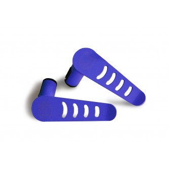 Steinjager: J0041282 Steinjager SOUTHWEST BLUE Tube Design Foot Peg Kit Jeep Wrangler JK 2007-2015