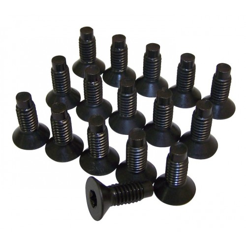 Windshield Frame Screw Kit. 16 pieces included
