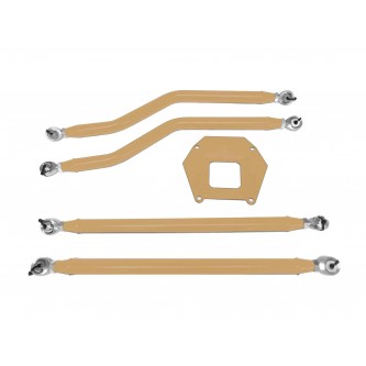 Polaris RZR XP 1000, 2013-2016, Rear Radius Arm High Clearance Kit, Steinjager. Made in the USA. Powder Coated Military Beige