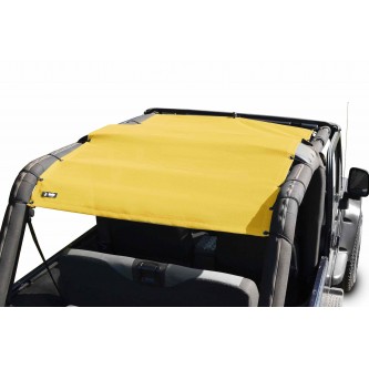 Yellow Full Length Solar Screen Teddy Top for Jeep Wrangler LJ 04-06 Steinjager