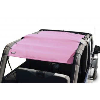 Steinjager Jeep Accessories and Suspension Parts: Mauve Full Length Solar Screen Teddy Top For Jeep 