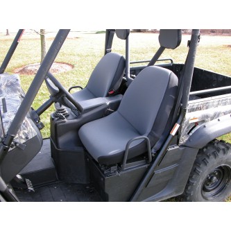 63240.09 Rugged Ridge Gray Fabric Seat Covers Yamaha UTV