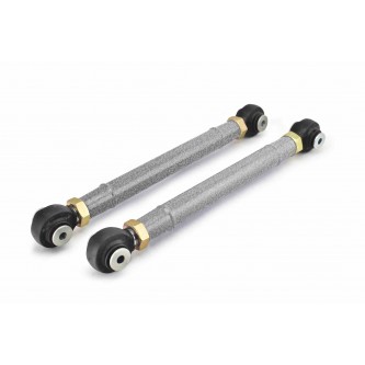 Jeep Wrangler TJ 1997-2006, Rear Lower Control Arm Kit, Double Adjustable, Heim/Heim.  Gray Hammertone.  Made in the USA.