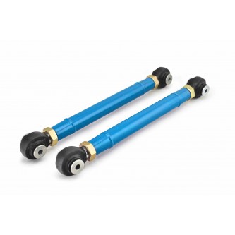 Jeep Wrangler TJ 1997-2006, Rear Lower Control Arm Kit, Double Adjustable, Heim/Heim.  Playboy Blue.  Made in the USA.